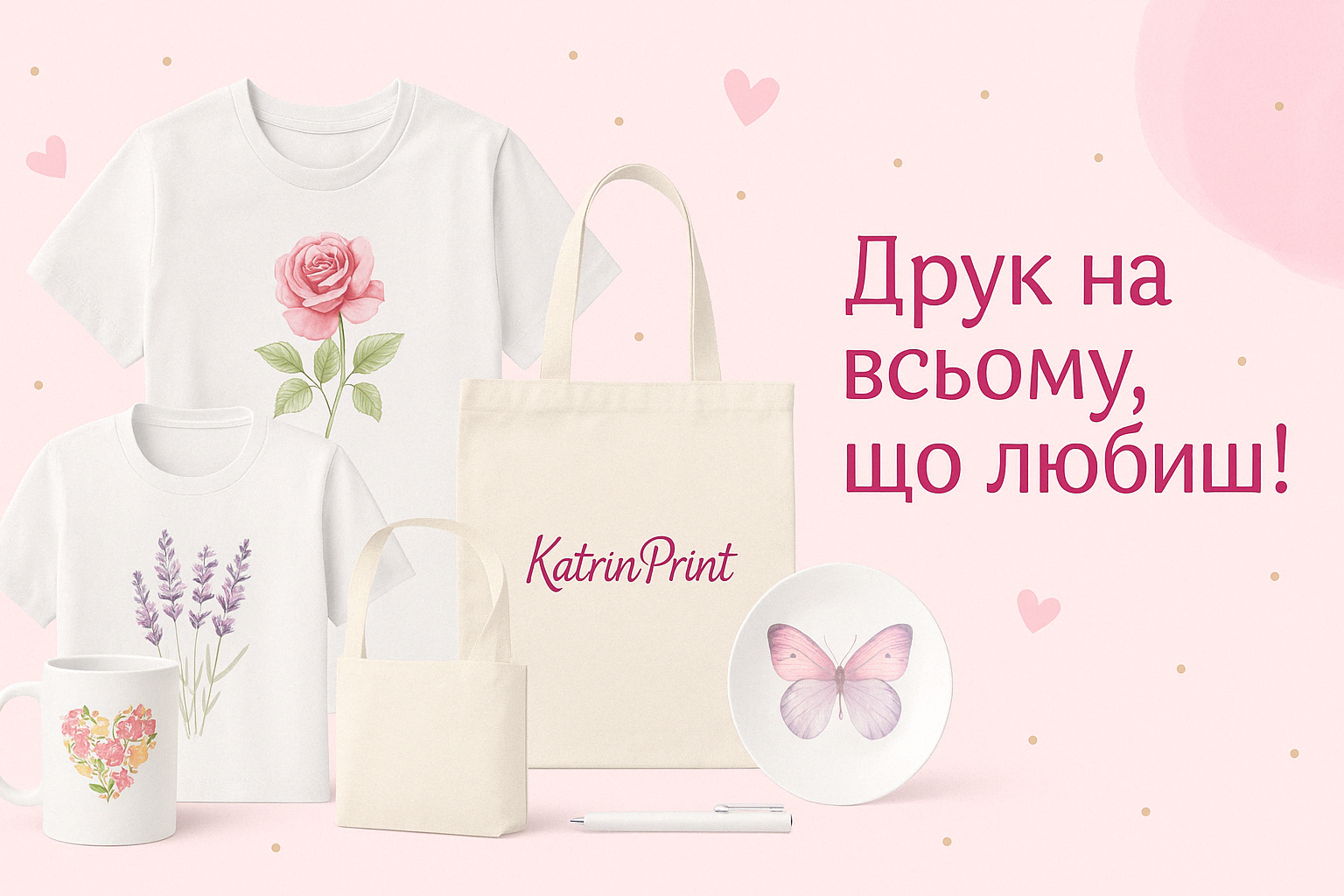 Друк на всьому, що любиш!